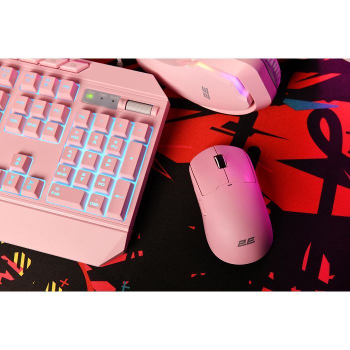Мишка 2E MG355 WL Wireless/USB Pink (2E-MG355UPK-WL) зображення 2
