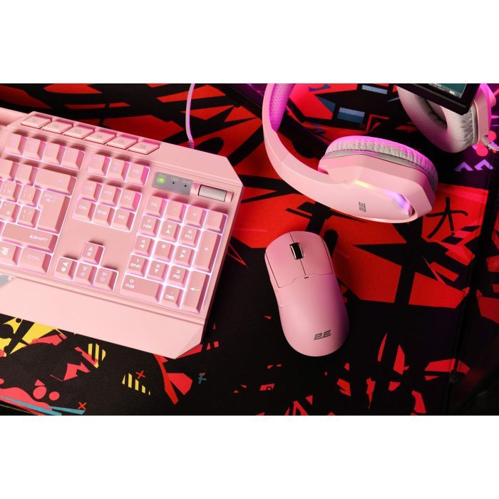 Мишка 2E MG355 WL Wireless/USB Pink (2E-MG355UPK-WL) зображення 3