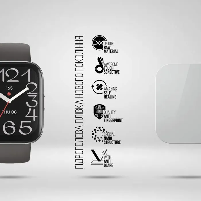 Плівка захисна Armorstandart Matte hydrogel Amazfit Bip 5 Unity 6 pcs (ARM91955) зображення 2