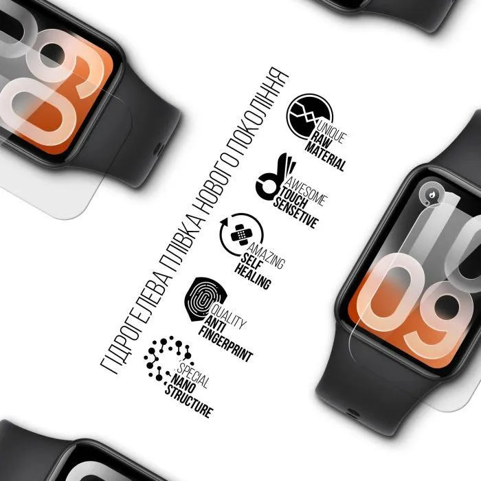 Пленка защитная Armorstandart hydrogel Xiaomi Smart Band 10 Pro 6 pcs (ARM92160) изображение 2