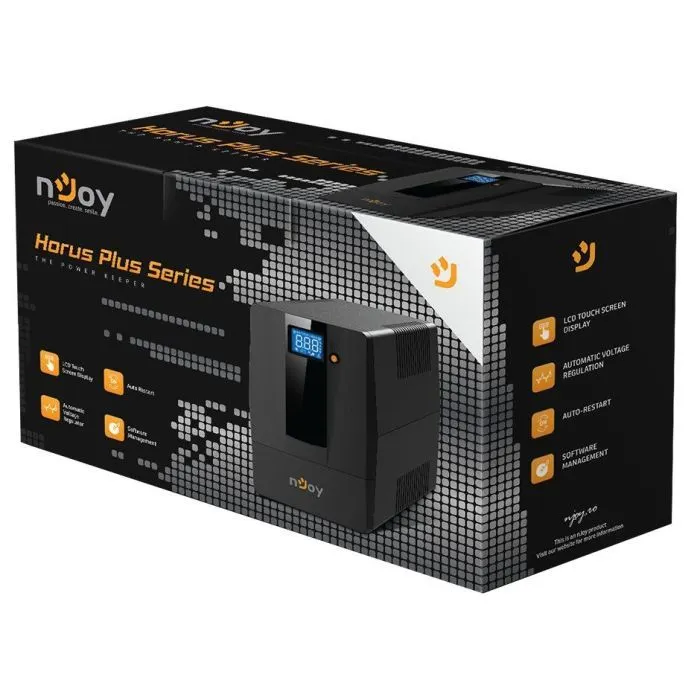 Источник бесперебойного питания nJoy Horus Plus 600 (PWUP-LI060H1-AZ01B) изображение 4