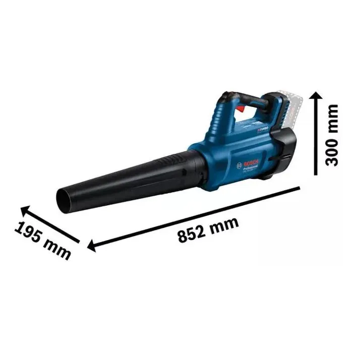 Повітродувка Bosch Professional, AdvancedLeafBlower 18V-750, 198км/год, 2.8кг (без АКБ та ЗП) (0.600.8D2.000) зображення 8