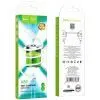 Дата кабель USB 2.0 AM to Lightning 1.0m 2.4A X83 white HOCO (6931474770875) изображение 2