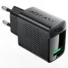 Зарядное устройство Acefast A90 USB QC3.0 18W GaN black (6974316283249) изображение 2