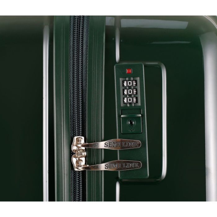 Чемодан Semi Line 24" (M) Dark Green (T5948-2) (DAS303637) изображение 8