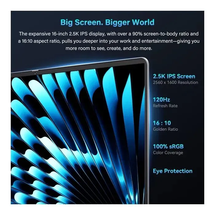 Ноутбук Geekom X16 Pro (GEEKBOONX16AMOU5125U-321-US) зображення 6