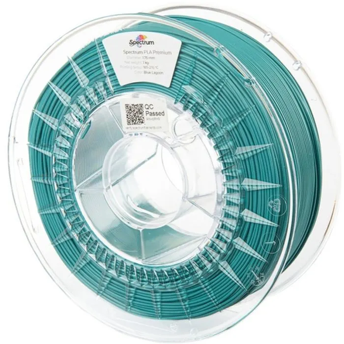 Пластик для 3D-принтера Spectrum PLA Premium 1.75mm 1kg Blue, Lagoon (80048)