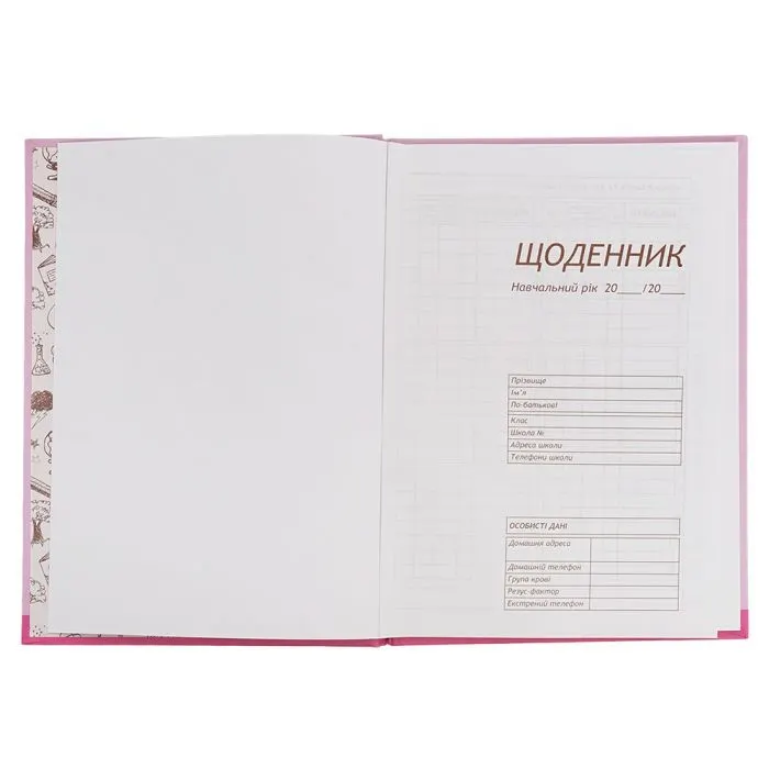 Дневник школьный ZiBi SUPER GIRL В5, 40 листов, твердая обложка (ZB.13765-29) изображение 3