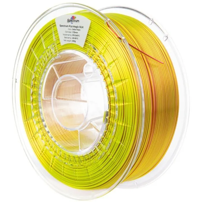 Пластик для 3D-принтера Spectrum PLA Magic SILK 1.75mm 1kg SolarFlare (81410)