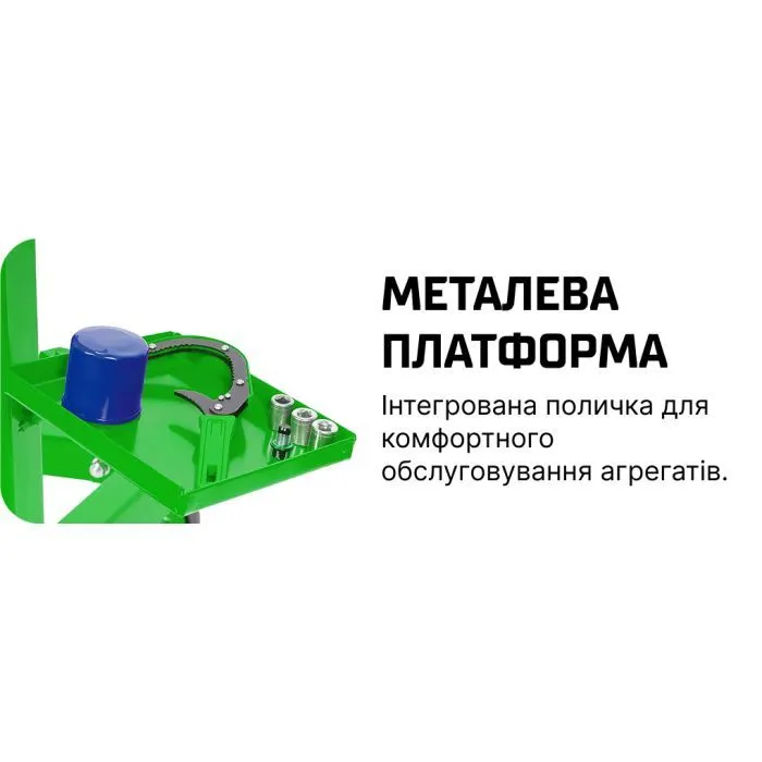 Підйомник пересувний Alloid для двигуна, 680кг (AL-26801) зображення 7