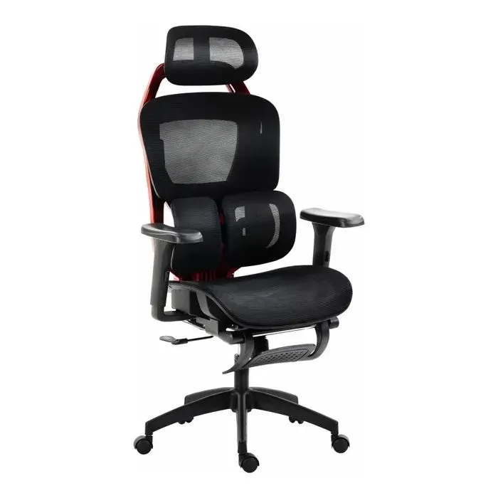 Кресло игровое GT Racer X-4412 Black/Red изображение 2