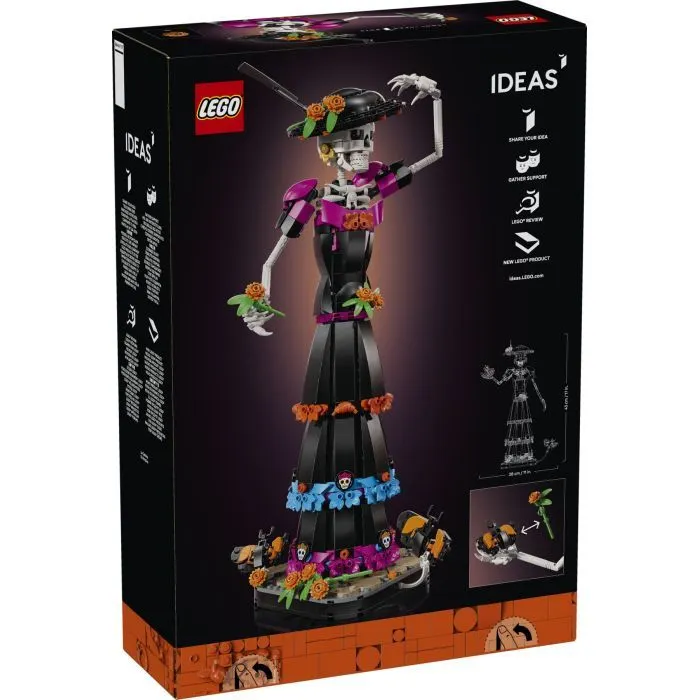 Конструктор LEGO Ideas Ла Катрина (21372) изображение 8