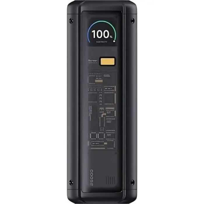 Батарея универсальная Xiaomi 25000mAh 212W HyperCharge Black (BHR9970GL)