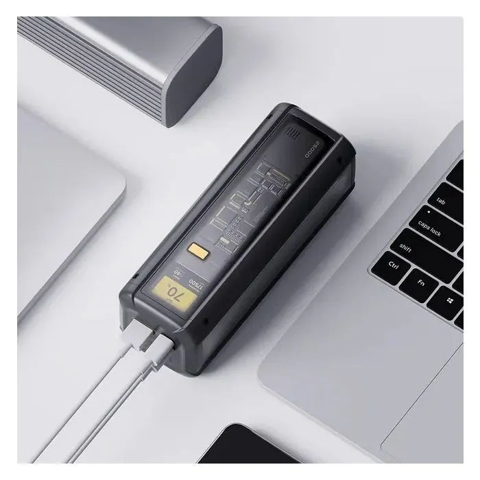 Батарея универсальная Xiaomi 25000mAh 212W HyperCharge Black (BHR9970GL) изображение 4