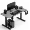 Комп'ютерний стіл GT Racer TY-1451 Dark Gray (TY-1451 (140x60x71-116) Dark Gray) зображення 4