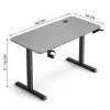 Комп'ютерний стіл GT Racer TY-1451 Dark Gray (TY-1451 (140x60x71-116) Dark Gray) зображення 6