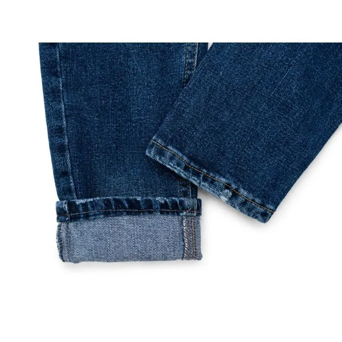 Джинсы детские A-Yugi зауженные (5400-140B-blue) изображение 5