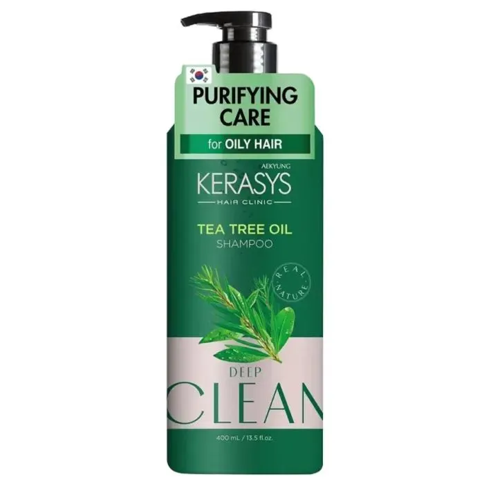 Шампунь KeraSys Real Nature Tea Tree Oily Hair 400 мл (8801046439579)