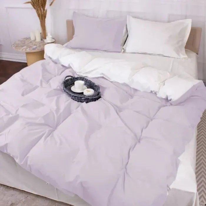 Постільна білизна MirSon Poplin Line 002 + 054 Geraldine 160 x 220 (2200006288534)