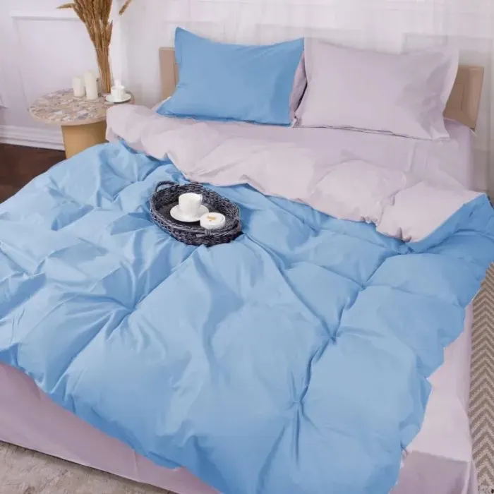 Постільна білизна MirSon Poplin Line 054 + 067 Gerwin 200 x 220 (2200006285809)