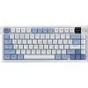 Клавіатура Ajazz AF82 Wireless/Bluetooth/USB UA Black/White (AF82-BW) зображення 2