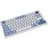 Клавіатура Ajazz AF82 Wireless/Bluetooth/USB UA Black/White (AF82-BW) зображення 4