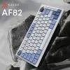 Клавіатура Ajazz AF82 Wireless/Bluetooth/USB UA Black/White (AF82-BW) зображення 6