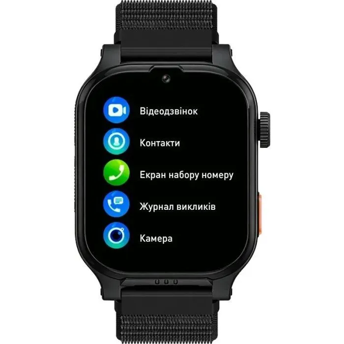 Смарт-годинник Amigo GO810 ULTRA 4G GPS Black Смарт-годинник для дітей (1215651) зображення 7