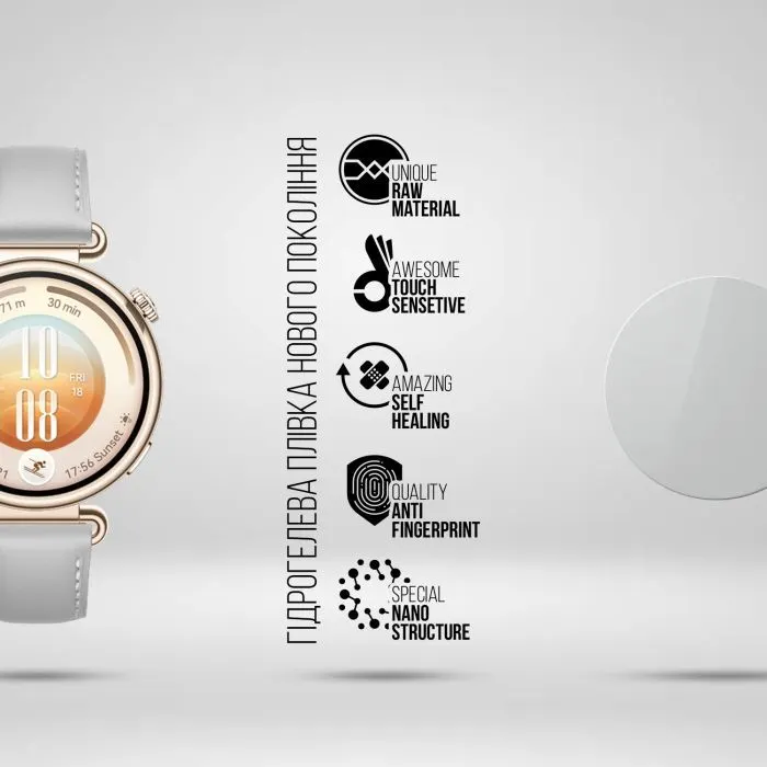 Пленка защитная Armorstandart hydrogel Huawei Watch GT 7 41mm 6 pcs (ARM94024) изображение 2