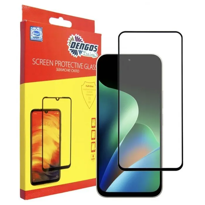 Скло захисне Dengos Full Glue Xiaomi Redmi 17 Black (TGFG-453)