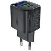 Зарядний пристрій Acefast 1xUSB-C + 1xUSB 35W GaN with digital display black (6974316284468) зображення 2