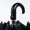 Зонт Knirps T.260 Crook Handle Gatsby Black (Kn95-3260-4109) изображение 4