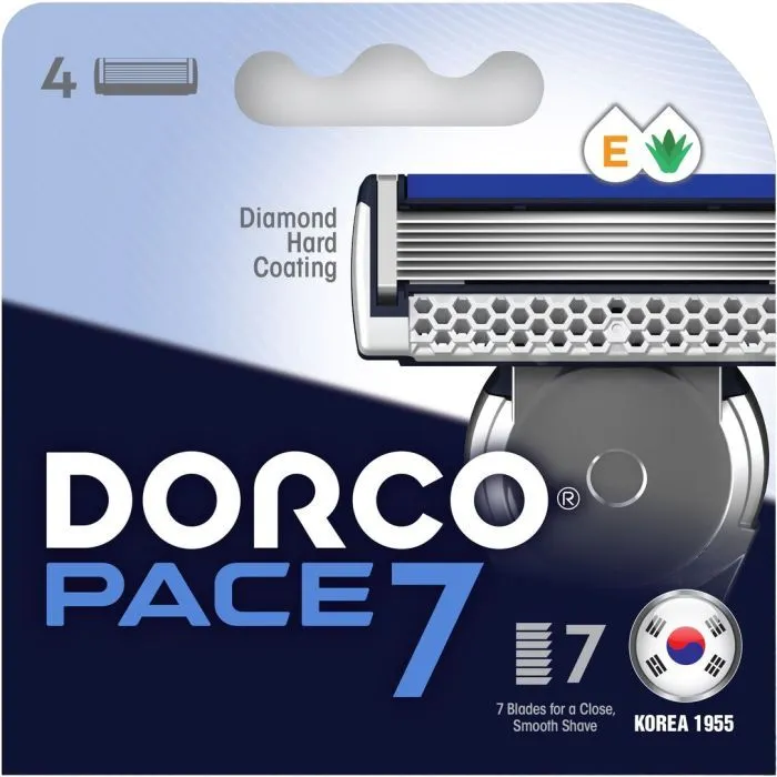 Змінні касети Dorco Pace 7 для чоловіків 7 лез 4 шт. (8801038585581) зображення 3
