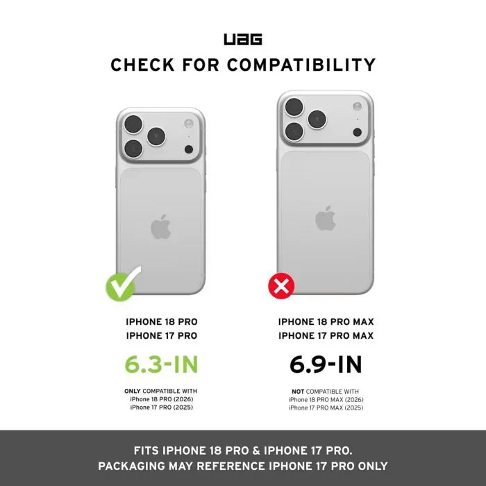 Чохол до мобільного телефона UAG Plyo Magsafe iPhone 18 Pro Iridiscent (114591114K4K) зображення 5