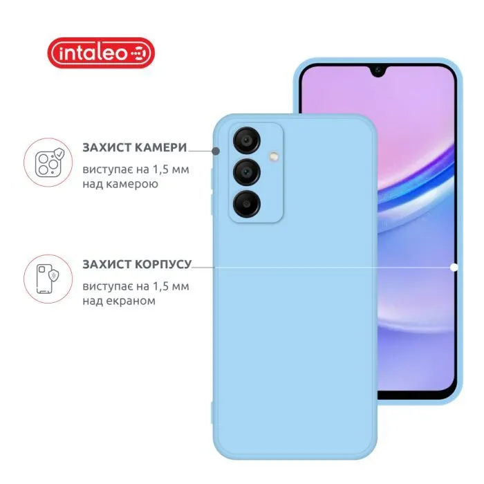 Чохол до мобільного телефона Intaleo SoftShell Samsung Galaxy A16 Light Blue (1283126609534) зображення 3