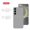 Чохол до мобільного телефона Intaleo Silicone Samsung Galaxy S24 Plus Grey (1283126600364) зображення 3