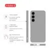 Чохол до мобільного телефона Intaleo Silicone Samsung Galaxy S24 Plus Grey (1283126600364) зображення 4