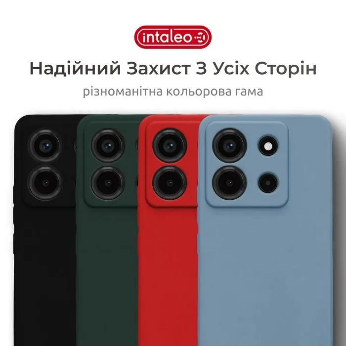 Чохол до мобільного телефона Intaleo SoftShell Motorola Moto G86 Dark Green (1283126635953) зображення 2