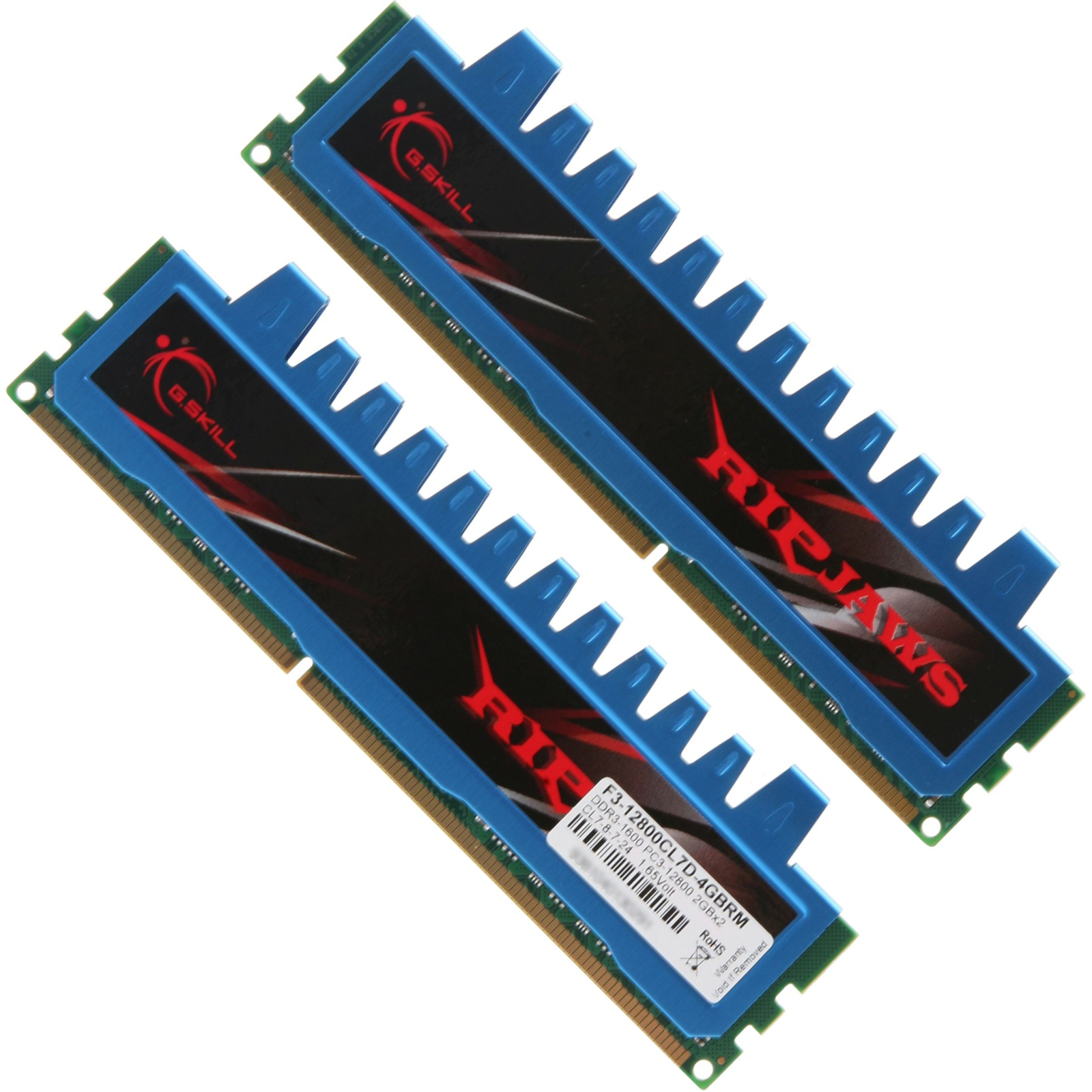 Модуль памяти для компьютера DDR3 4GB (2x2GB) 1600 MHz G.Skill (F3-12800CL7D-4GBRM)