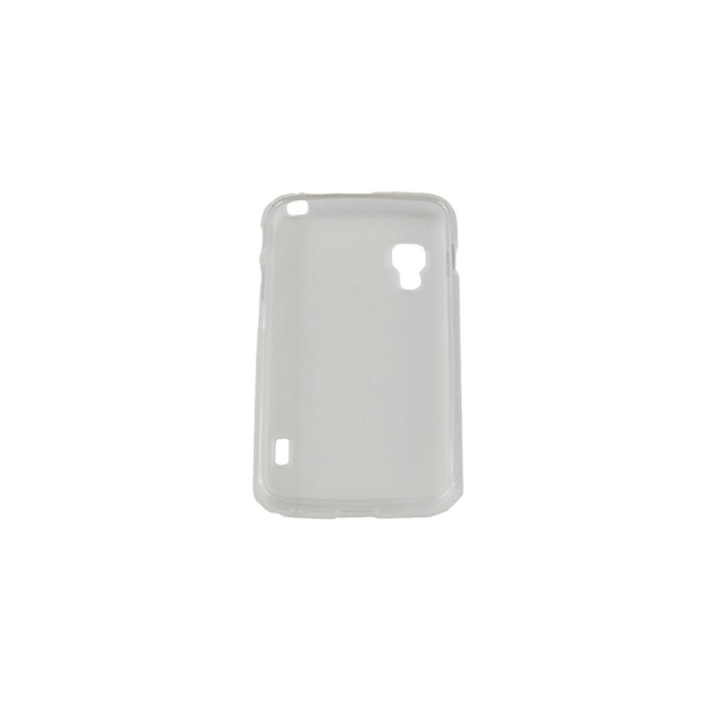 Чохол до мобільного телефона Drobak для LG Optimus L5 II E450 /Elastic PU/ White (211540) зображення 2