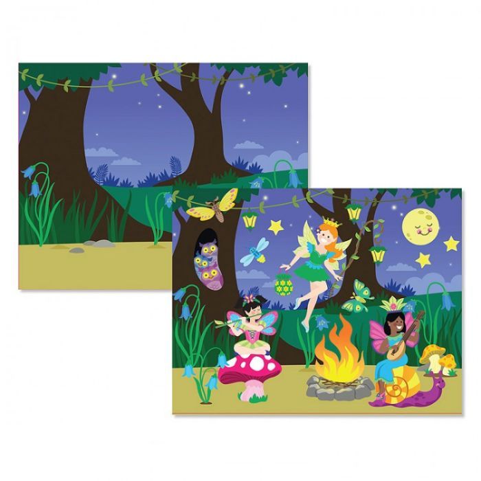 Набір для творчості Melissa&Doug многоразовые наклейки "Феи" (MD8603) зображення 2