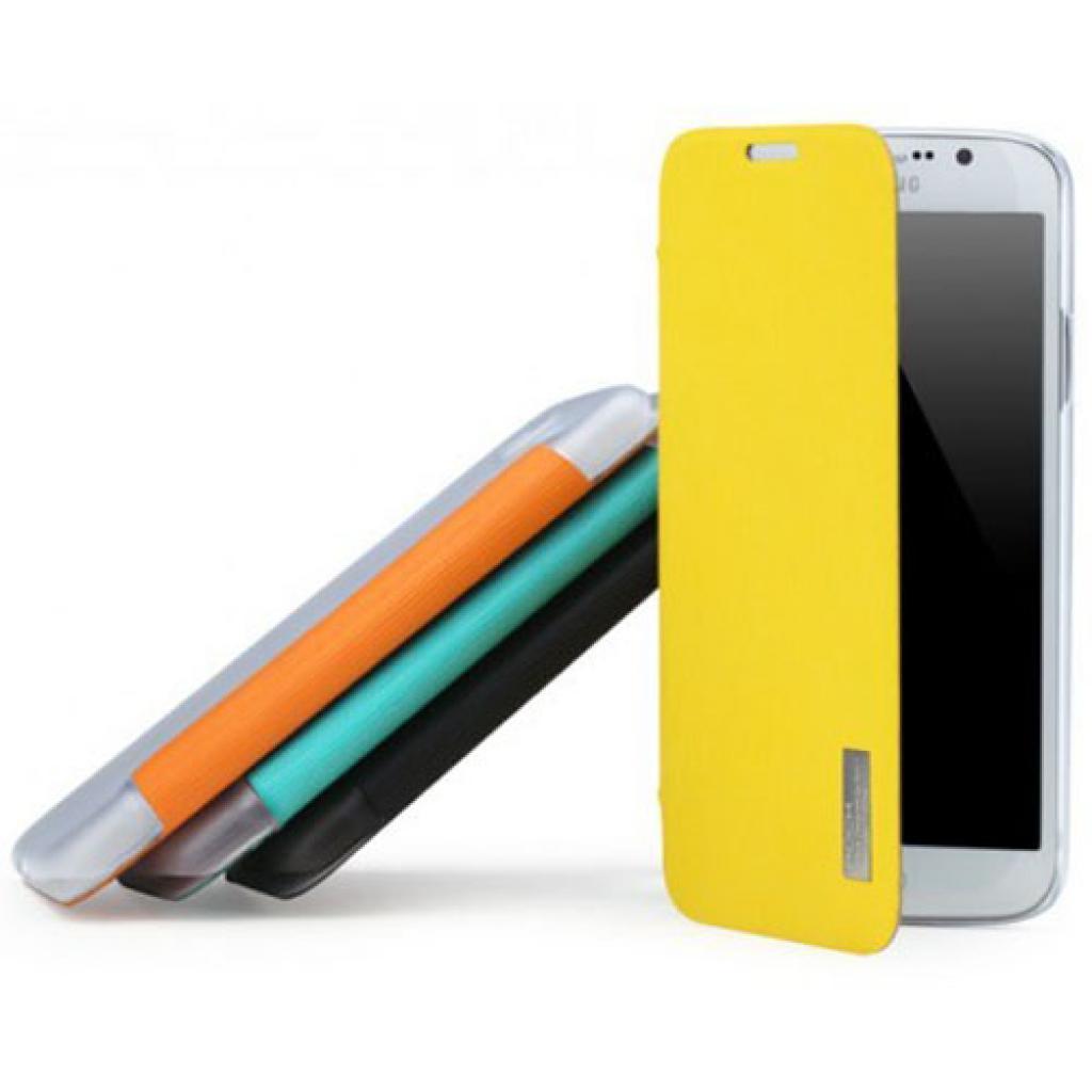 Чохол до мобільного телефона Rock Samsung Galaxy Mega 6.3 new elegant series lemon yellow (I9200-30095) зображення 2
