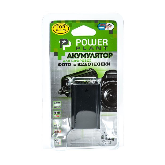 Аккумулятор к фото/видео PowerPlant Pentax D-Li109 (DV00DV1283) изображение 3