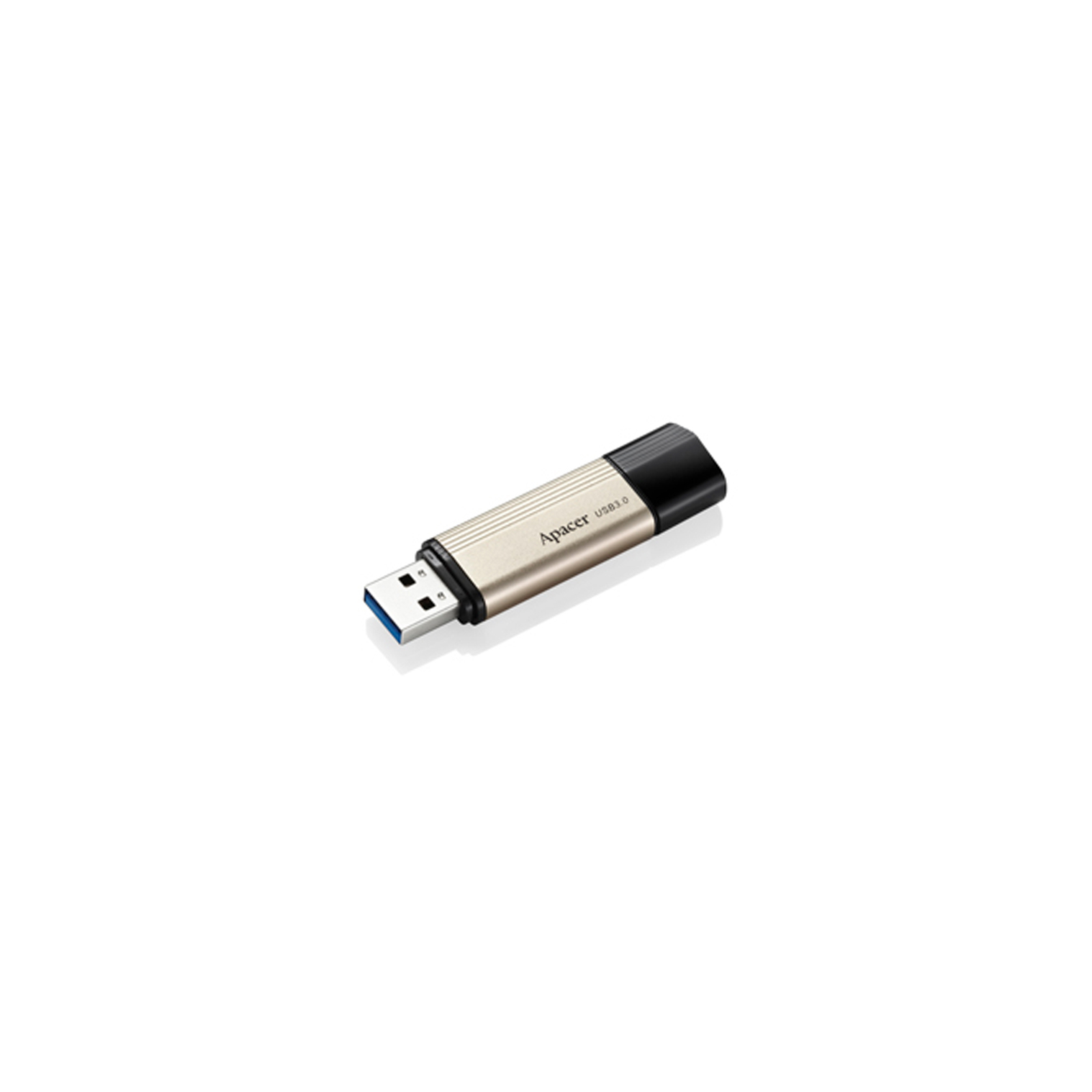 USB флеш накопичувач Apacer 8GB AH353 Champagne Gold RP USB3.0 (AP8GAH353C-1) зображення 3