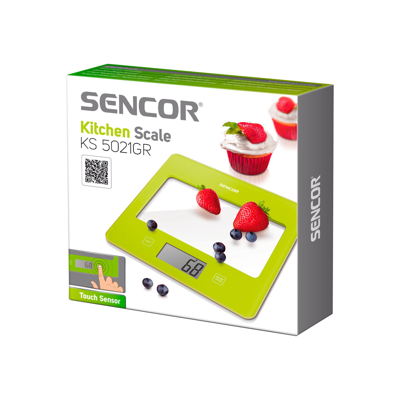 Ваги кухонні Sencor SKS 5021 GR (SKS5021GR) зображення 2