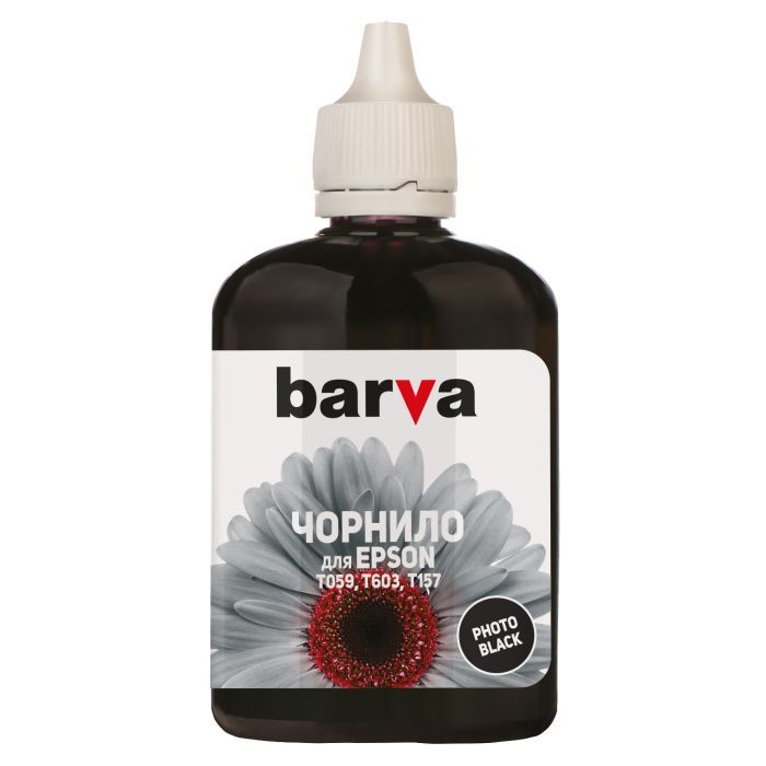 Чернила Barva Epson E059 100 мл, Ph Black (E059-445)