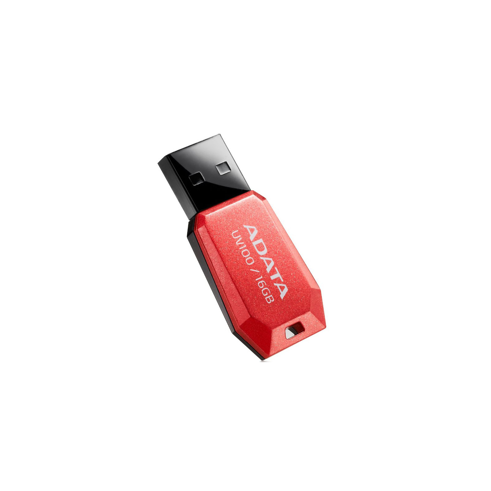 USB флеш накопитель ADATA 16Gb UV100 Red USB 2.0 (AUV100-16G-RRD) изображение 2