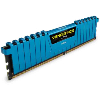 Модуль памяти для компьютера DDR4 16GB (4x4GB) 2400 MHz Vengeance LPX Blue Corsair (CMK16GX4M4A2400C14B) изображение 3
