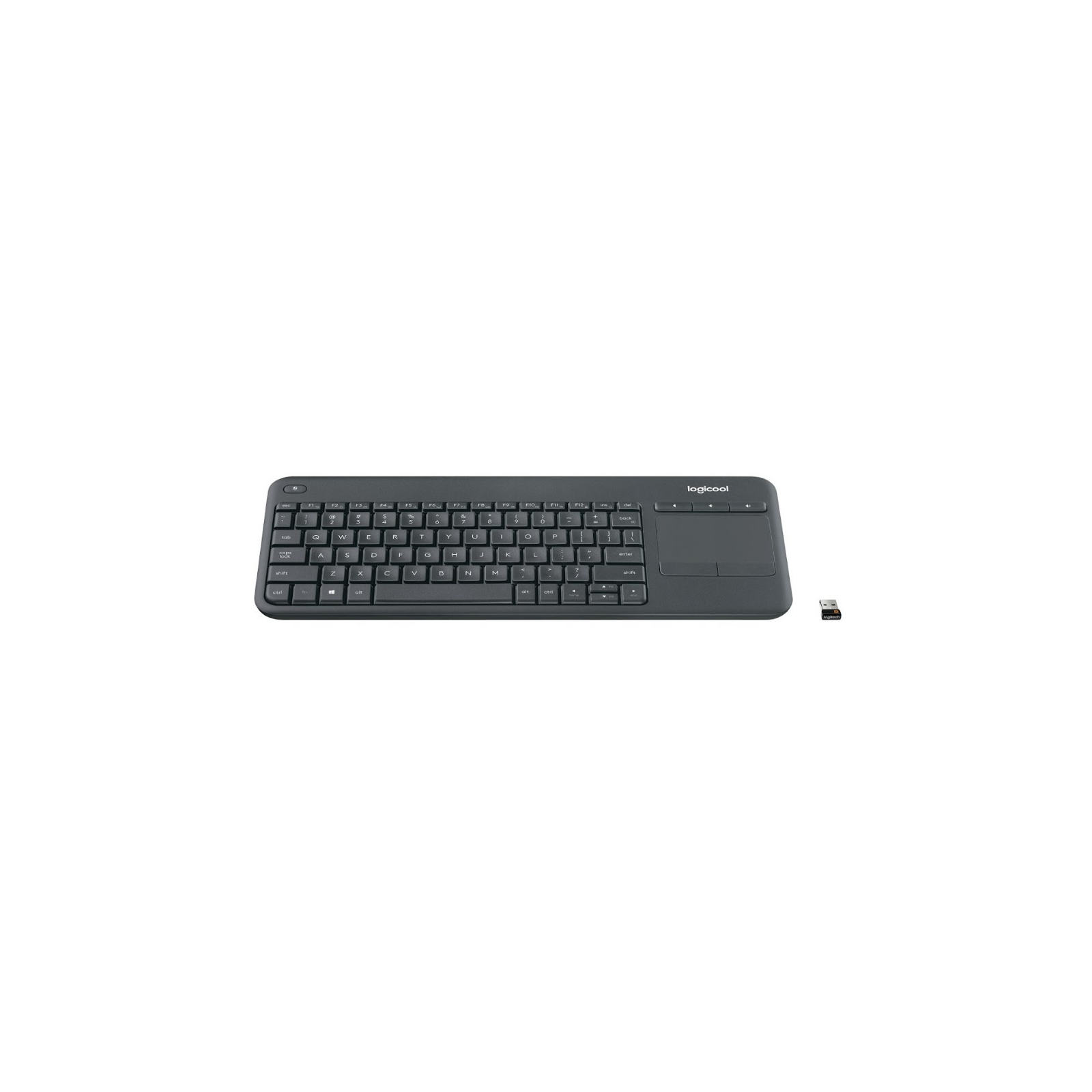 Клавіатура Logitech K400 Plus dark RU (920-007147) зображення 4