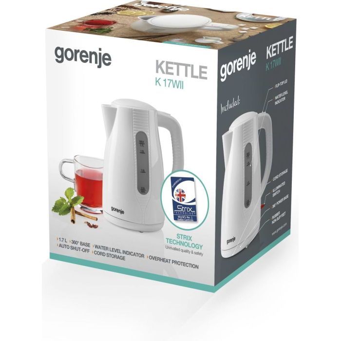 Електрочайник Gorenje K17WII зображення 5